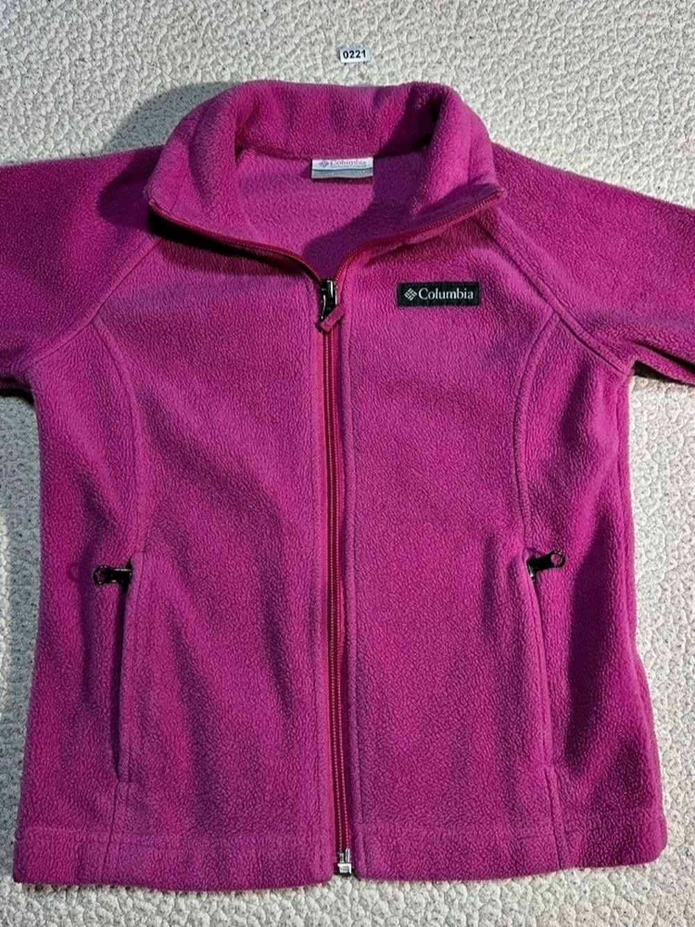 Columbia Girls XS Pink Fleece Jacket